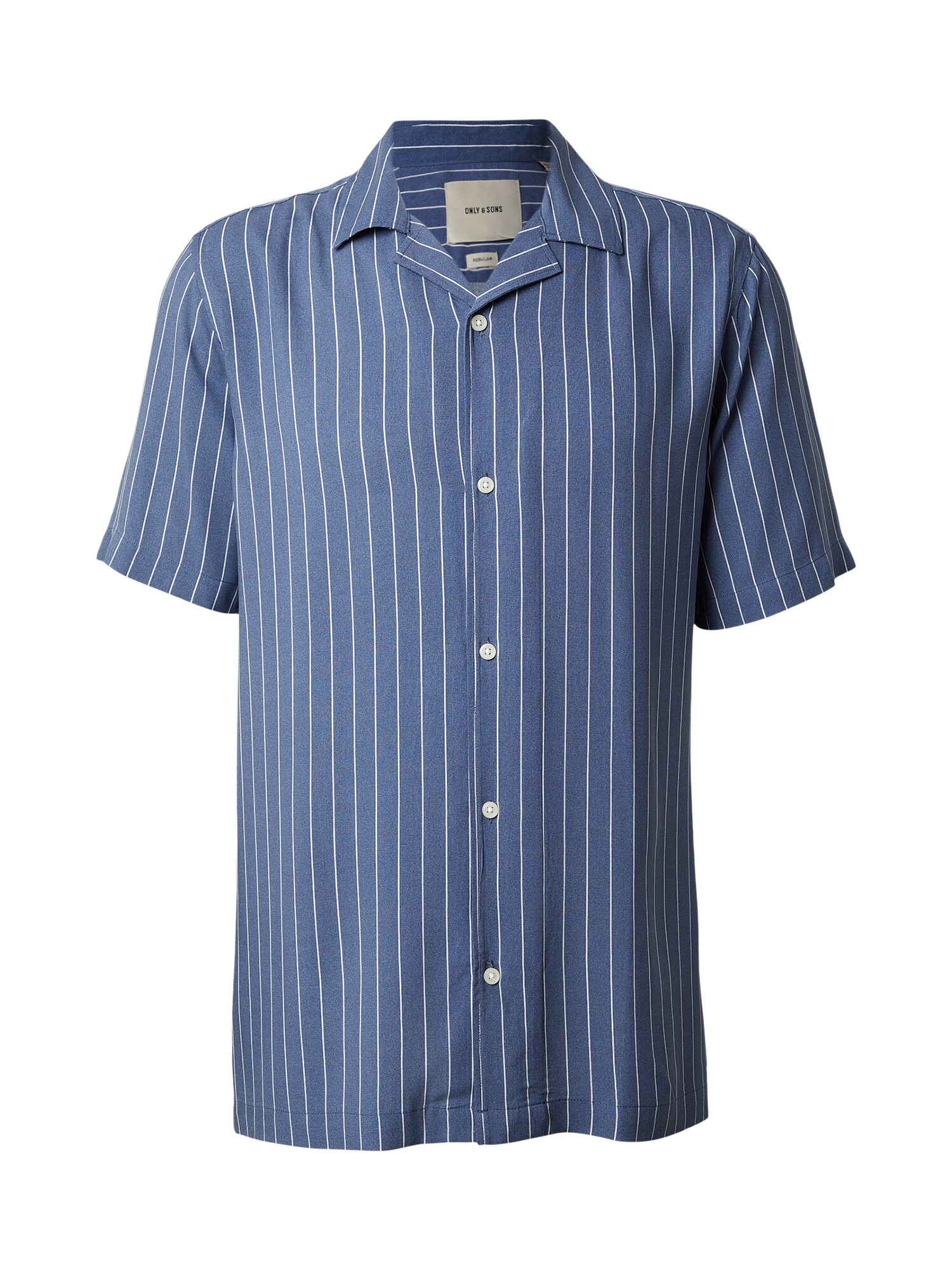 Only &amp; Sons Camisa 'ONSWADE'  añil / blanco