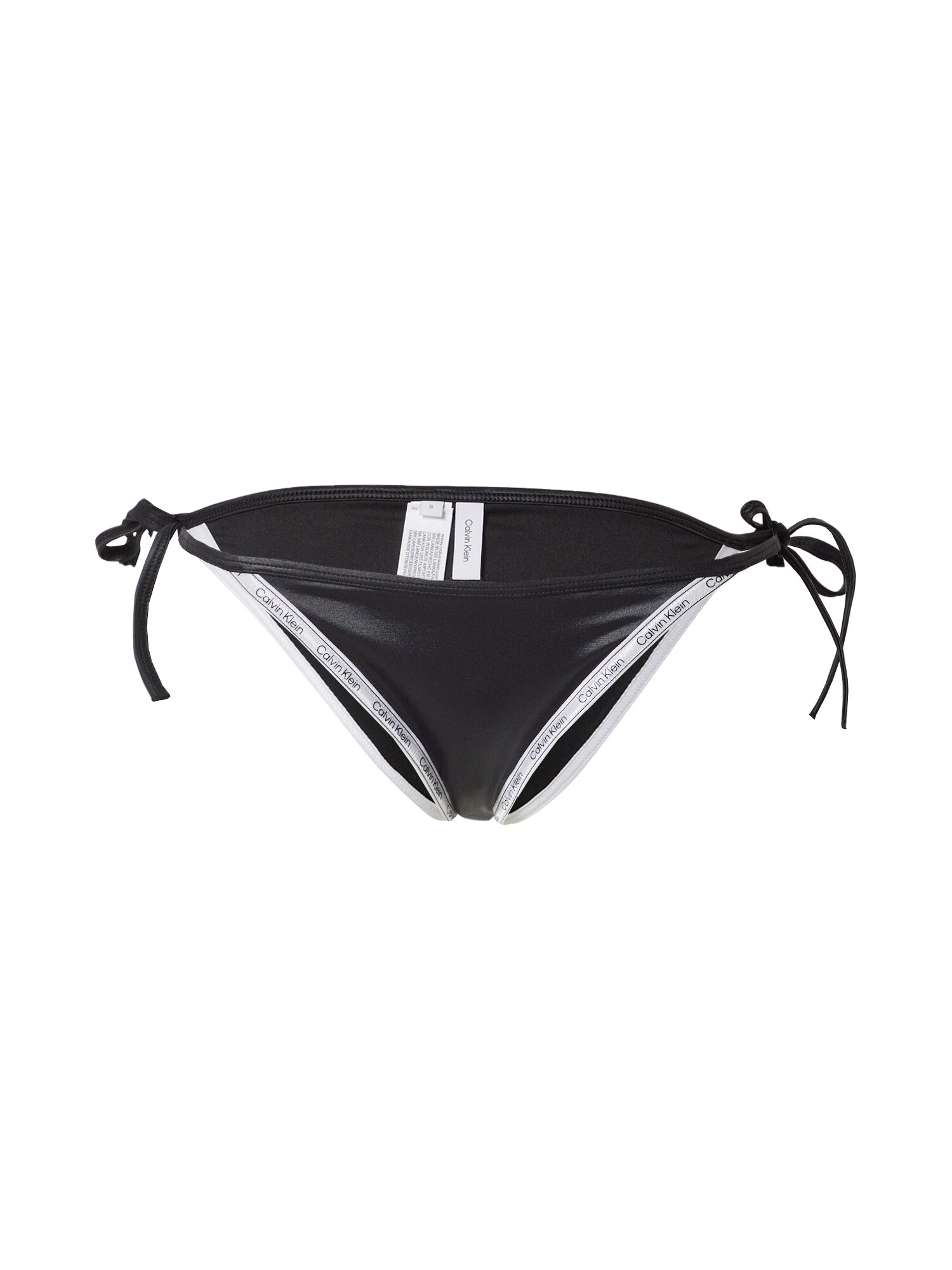 Calvin Klein Swimwear Bikinové nohavičky  čierna / biela