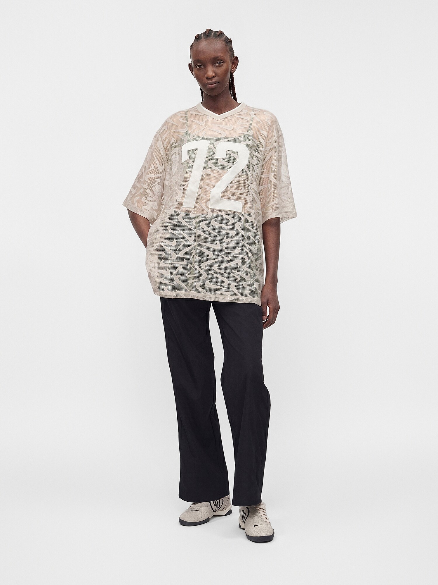 Nike Sportswear Camiseta 'CHILL'  crema – imagen 6