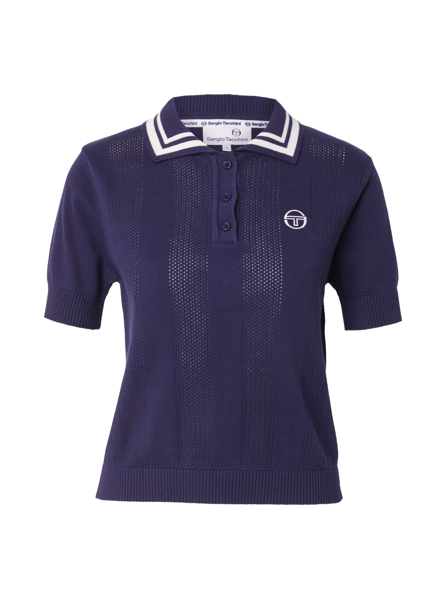 Sergio Tacchini Pulóver  tengerészkék / fehér akciós termékkép 1