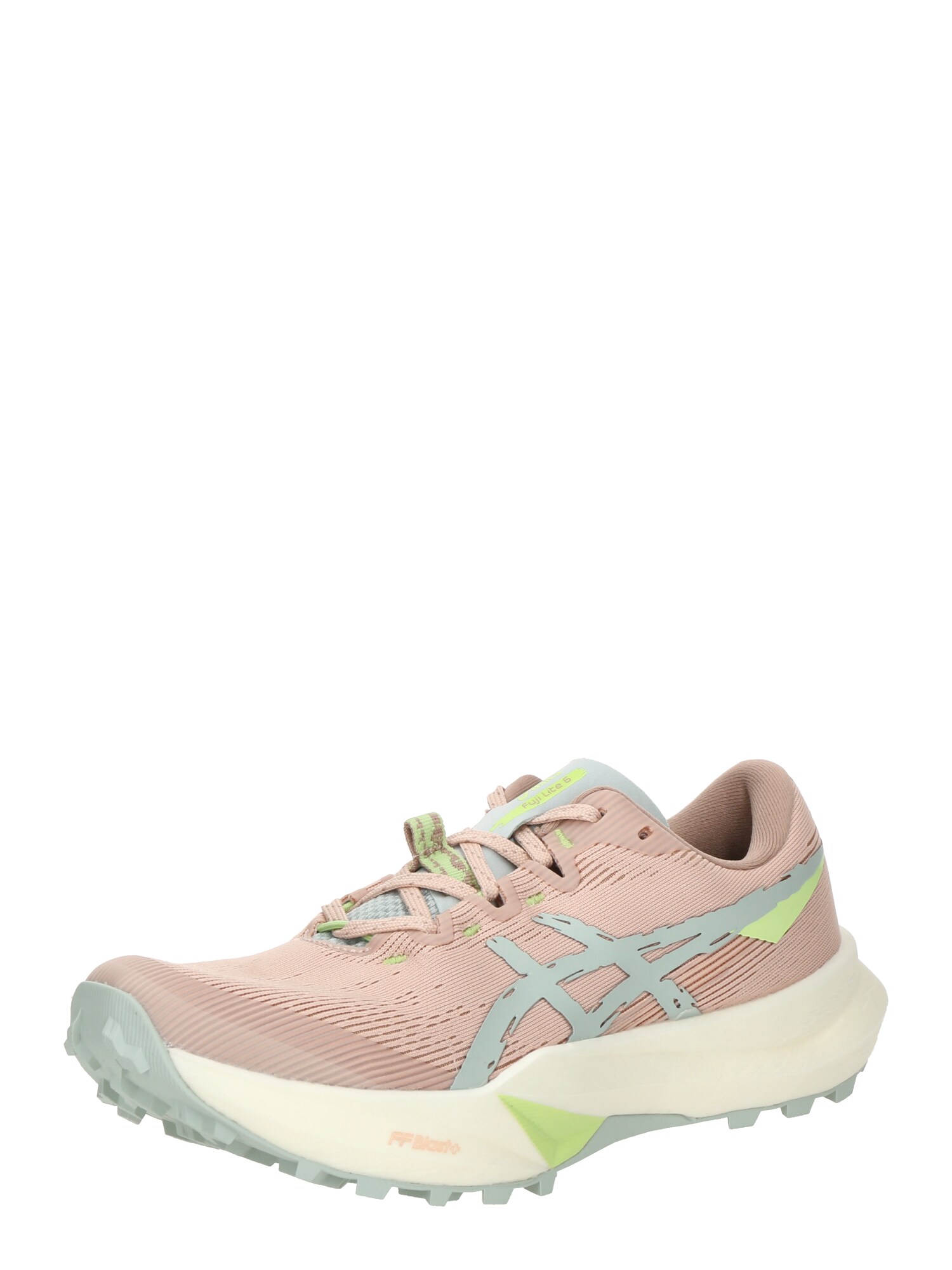 ASICS Sneaker de alergat Fuji Lite 6  verde măr / verde pastel / portocaliu caisă