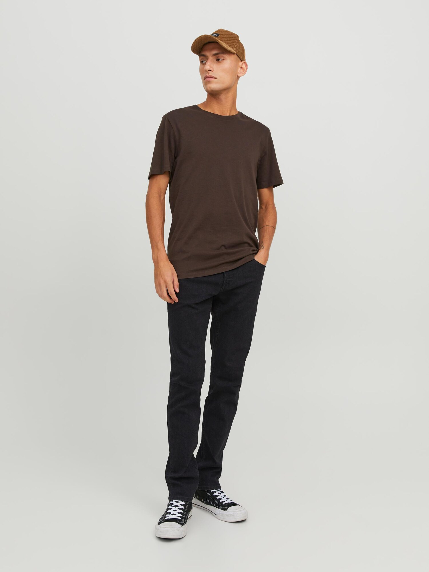 JACK & JONES Farmer 'JJIGlenn'  fekete farmer termék 2. képe