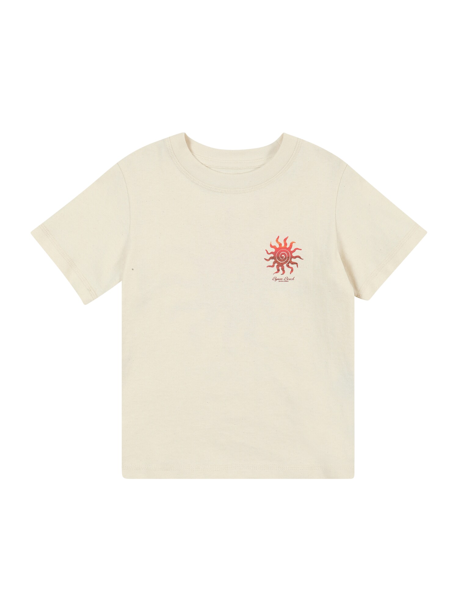Jack & Jones Junior Póló 'JORCANGGU'  ekrü / vérvörös / sötétvörös / fehér akciós termékkép 1