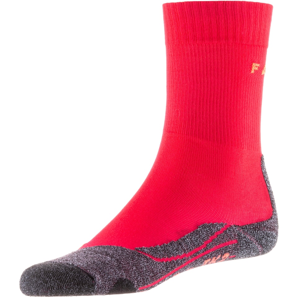 Sportsockor gråmelerad / magenta