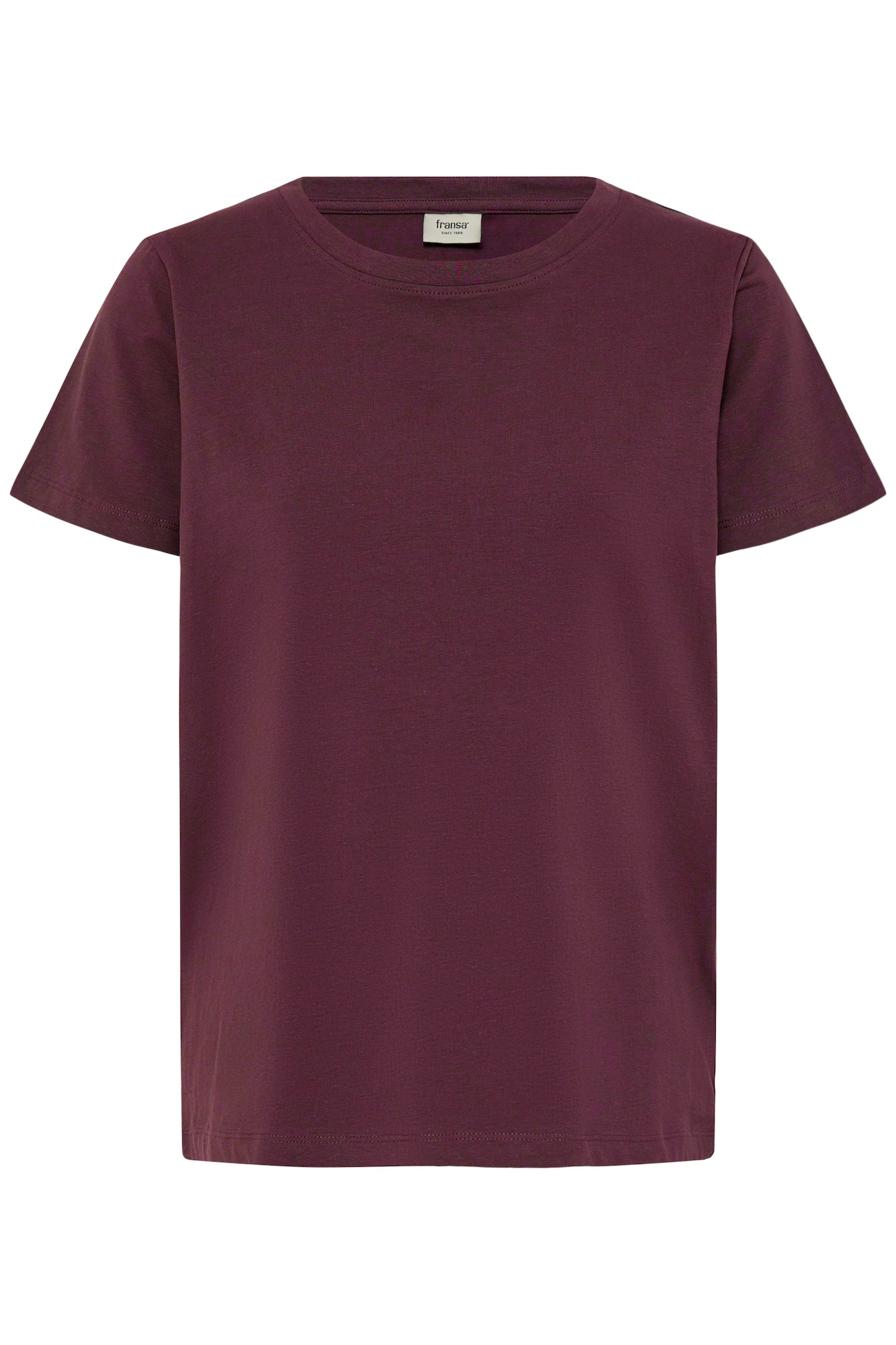 Fransa Camiseta 'Zashoulder 1' rojo vino