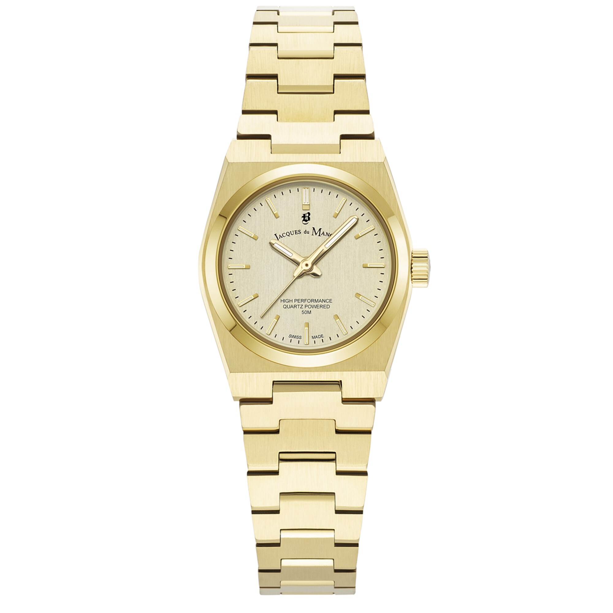 Jacques Du Manoir Analoog Horloge Goud