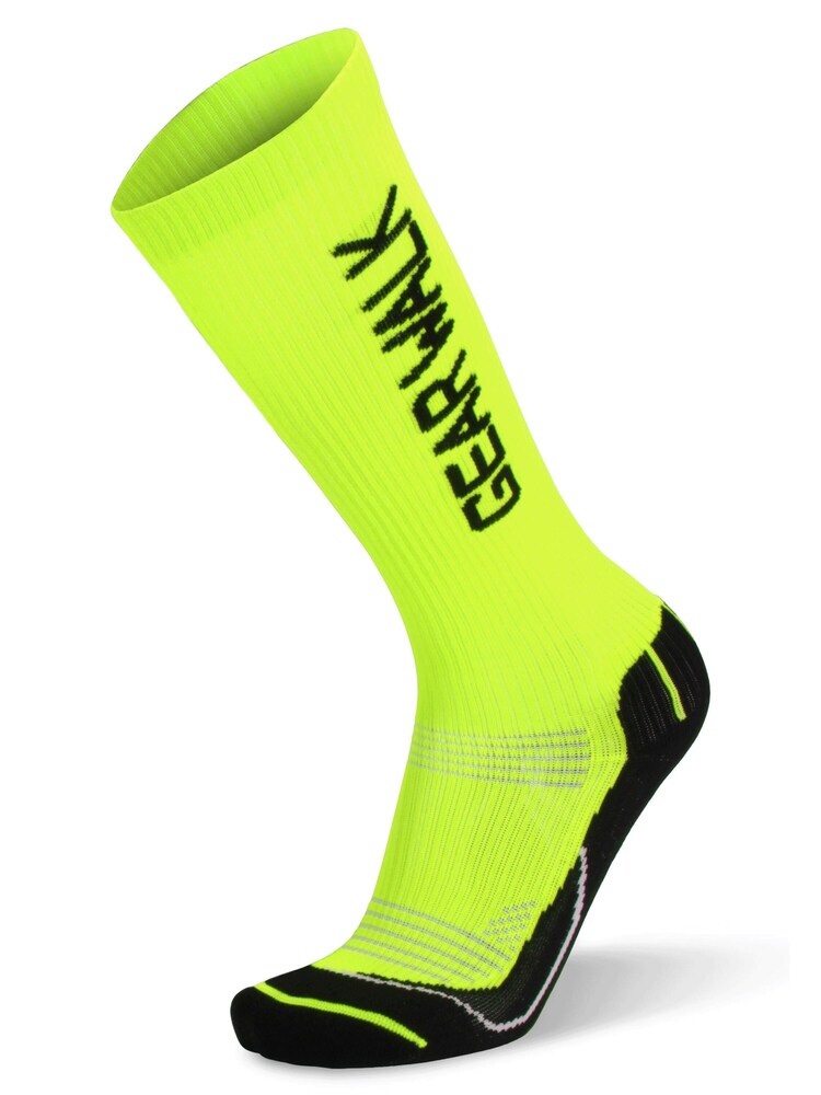 normani Kniestrümpfe Herren Größe 35/38 neongelb / schwarz