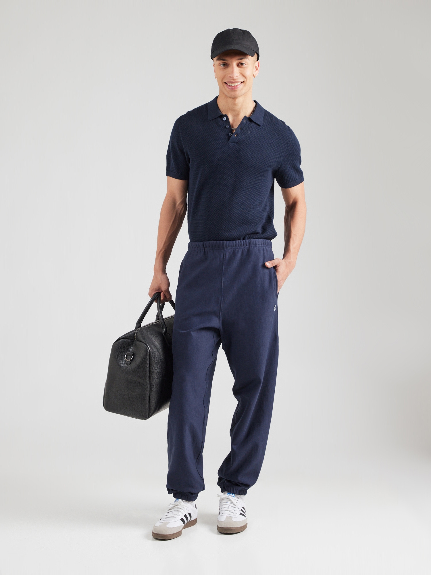 Calvin Klein Jeans Nadrág  tengerészkék termék 2. képe