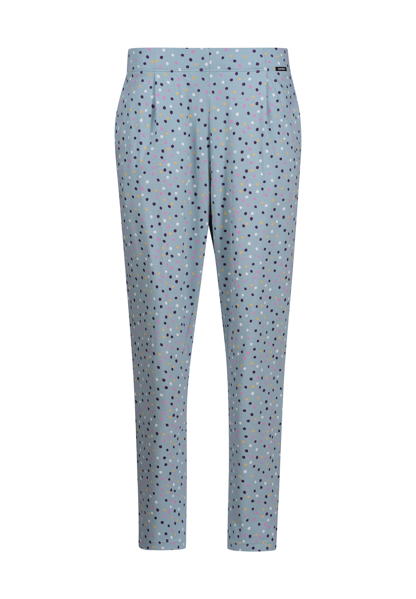 Skiny Панталон пижама  нейви синьо / тюркоазен / еосин / бяло