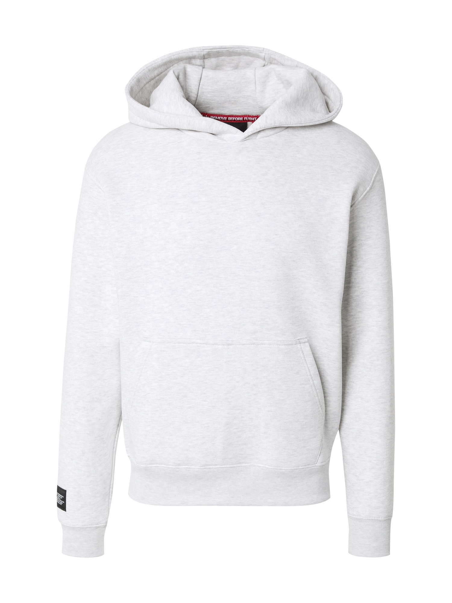 ALPHA INDUSTRIES Mikina  sivá / čierna