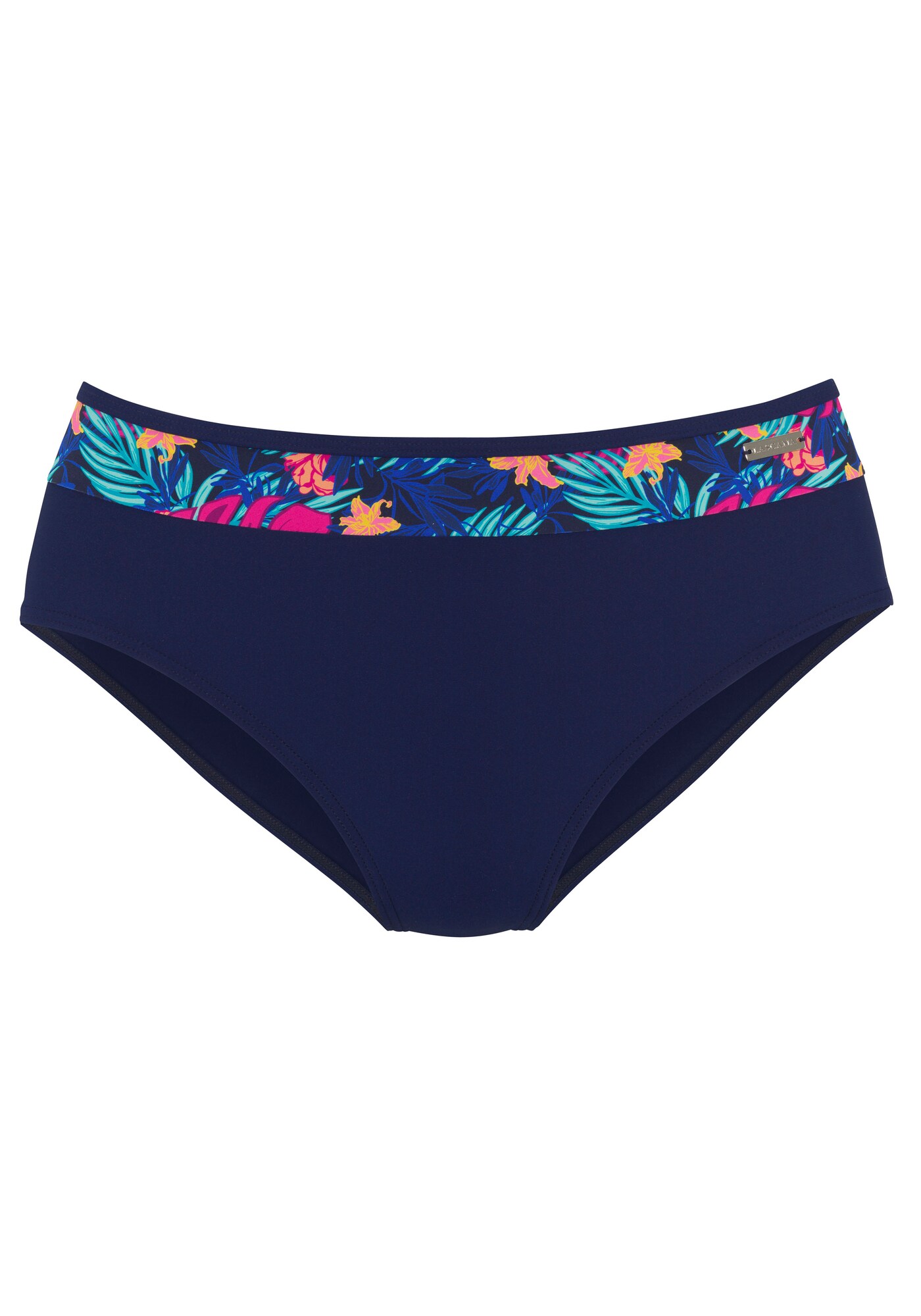 LASCANA Bikini nadrágok  tengerészkék / türkiz / narancs / rózsaszín akciós termékkép 1
