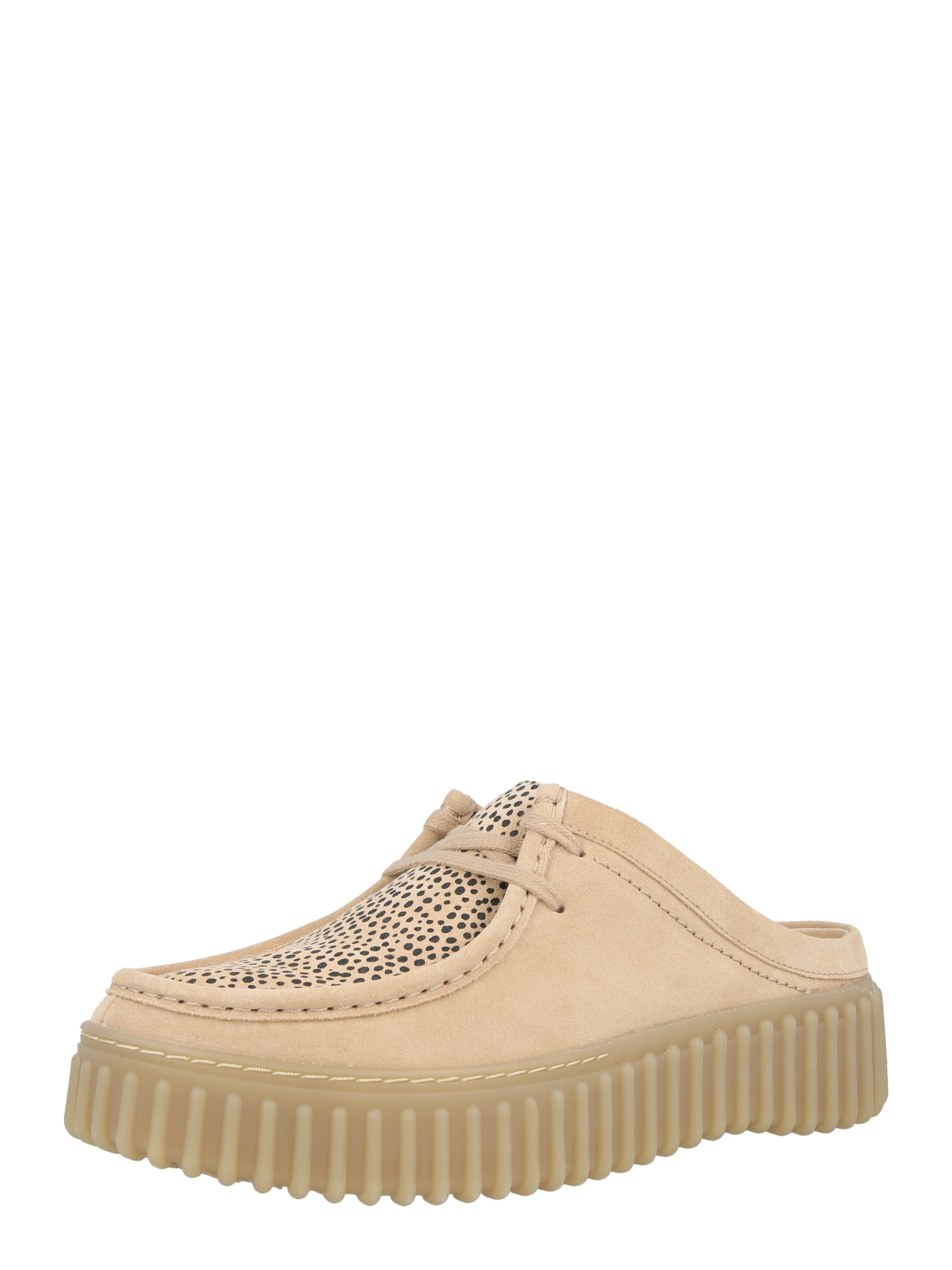 CLARKS Saboţi Torhill maro cămilă / maro închis