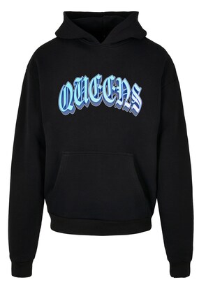 MT Upscale Sweatshirt ‘Queens’ Aqua / Duifblauw / Hemelsblauw / Zwart