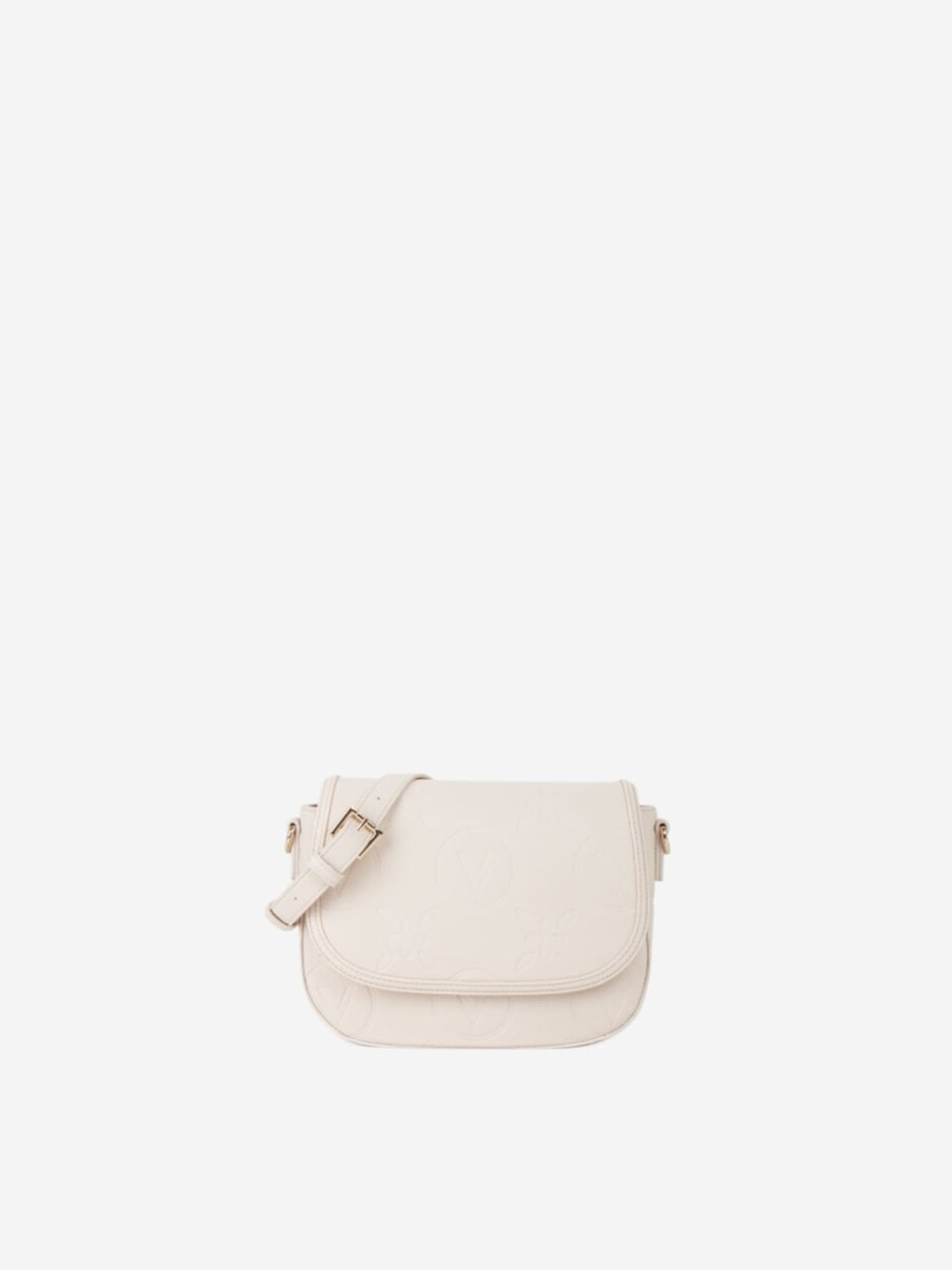 Axelremsväska 'Valentino Sac Bandoulière Samba Re Beige Femme Ecru'