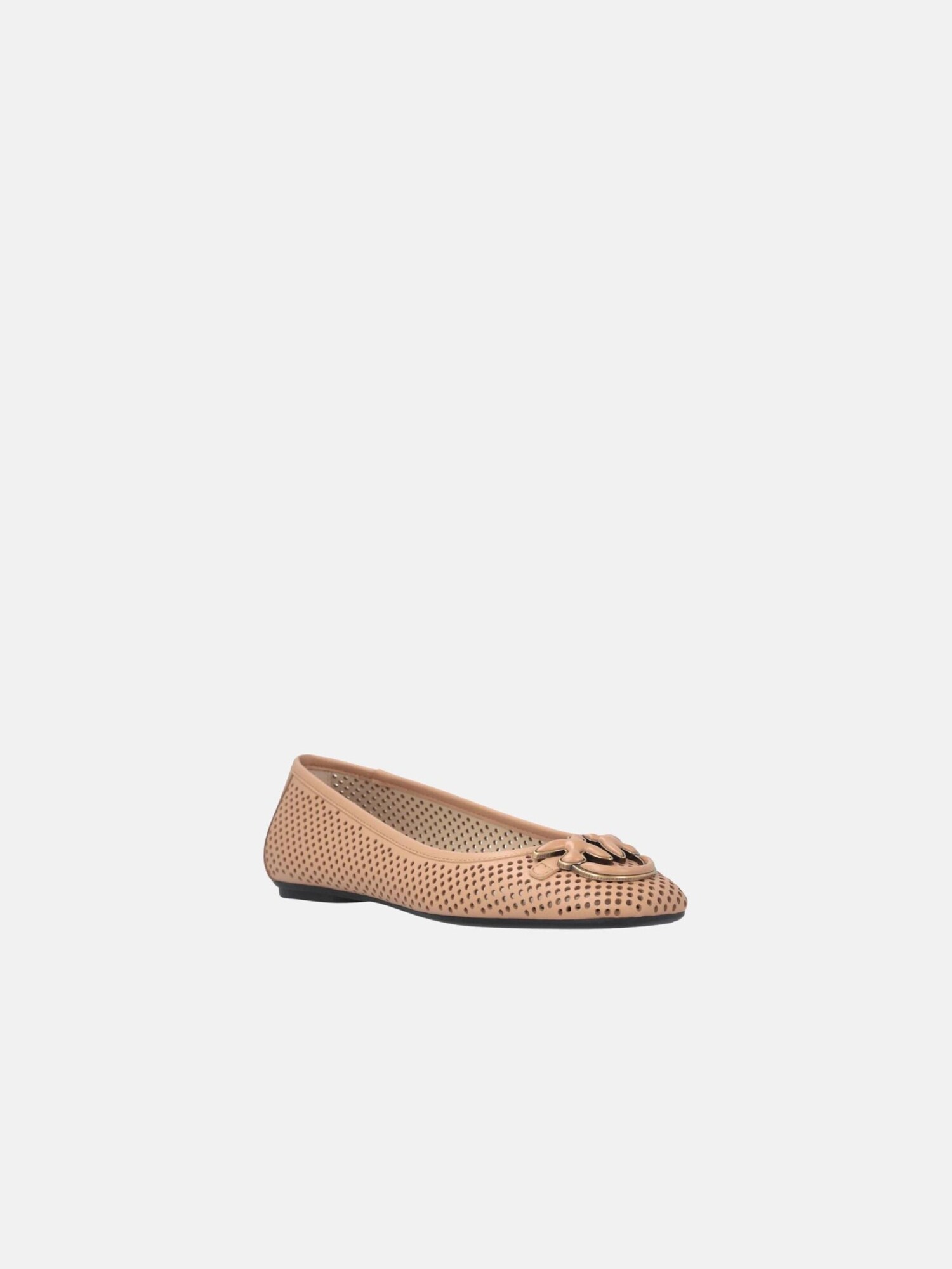 PINKO Bailarina 'PINKO MAX 11 BALLERINA NAPPA Scarpe' beige oscuro