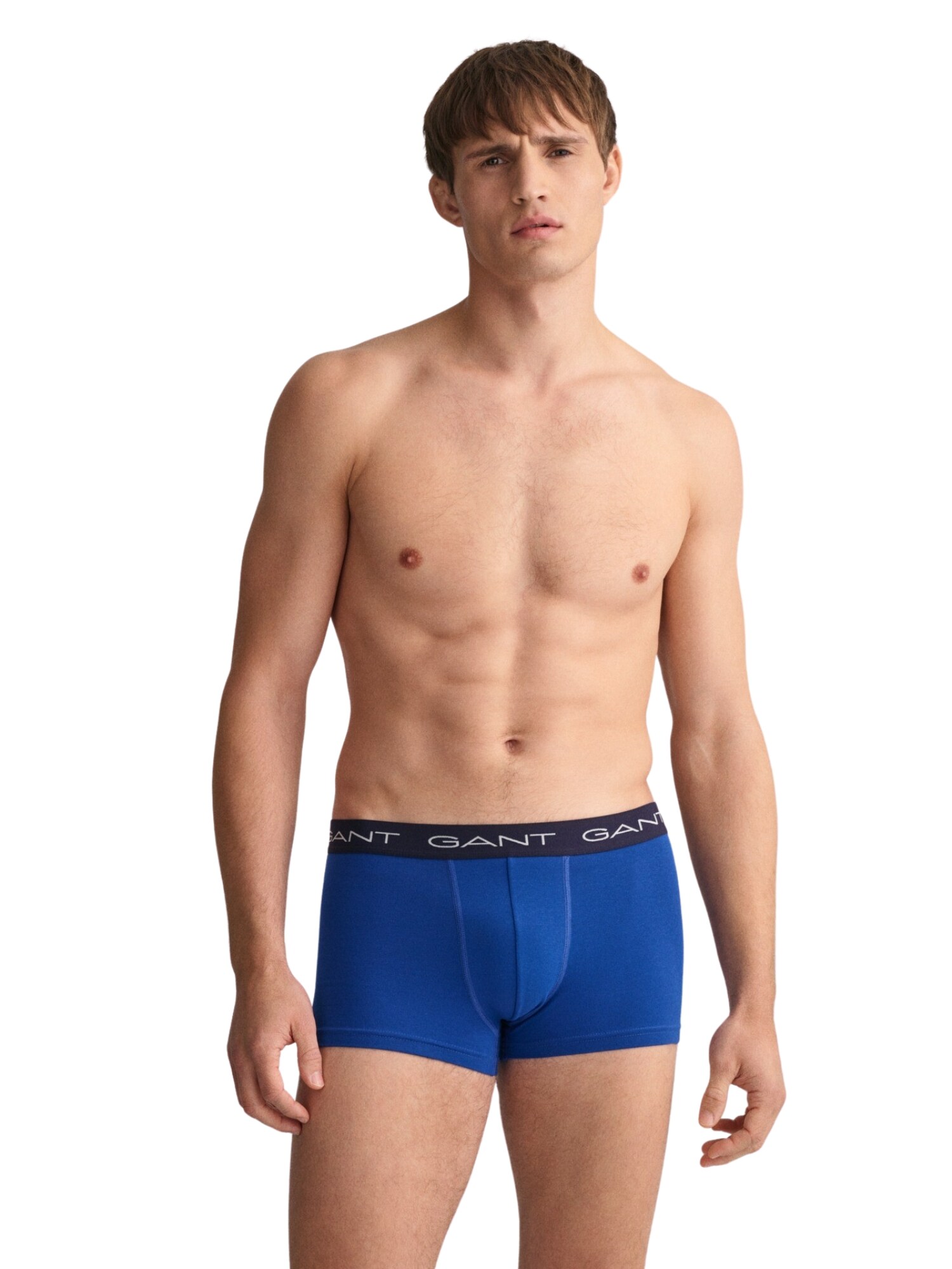 GANT Boxerky modrá / námornícka modrá / tmavozelená / biela (obrázok 3)