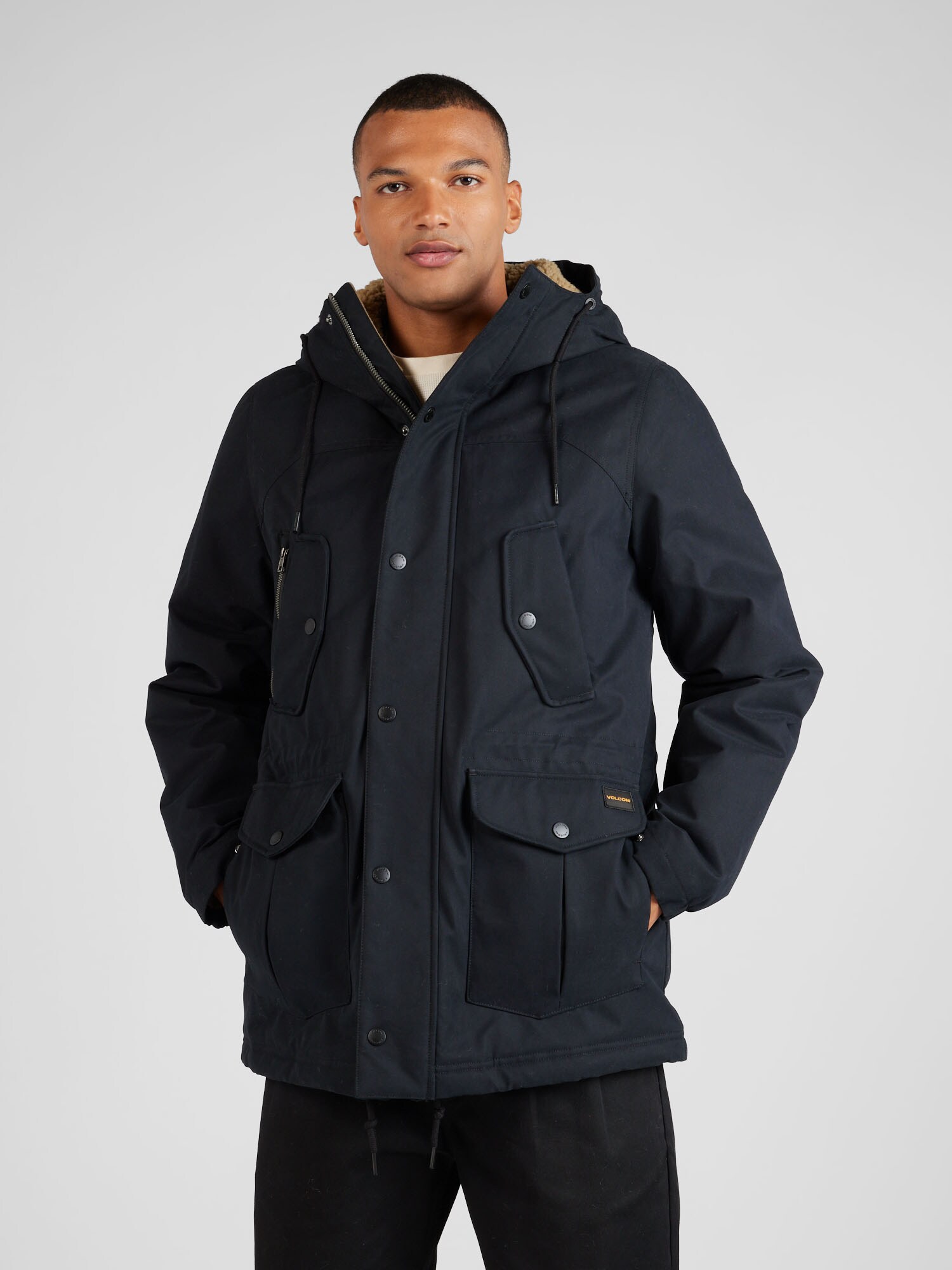Volcom Téli parka 'Starget'  fekete termék 2. képe