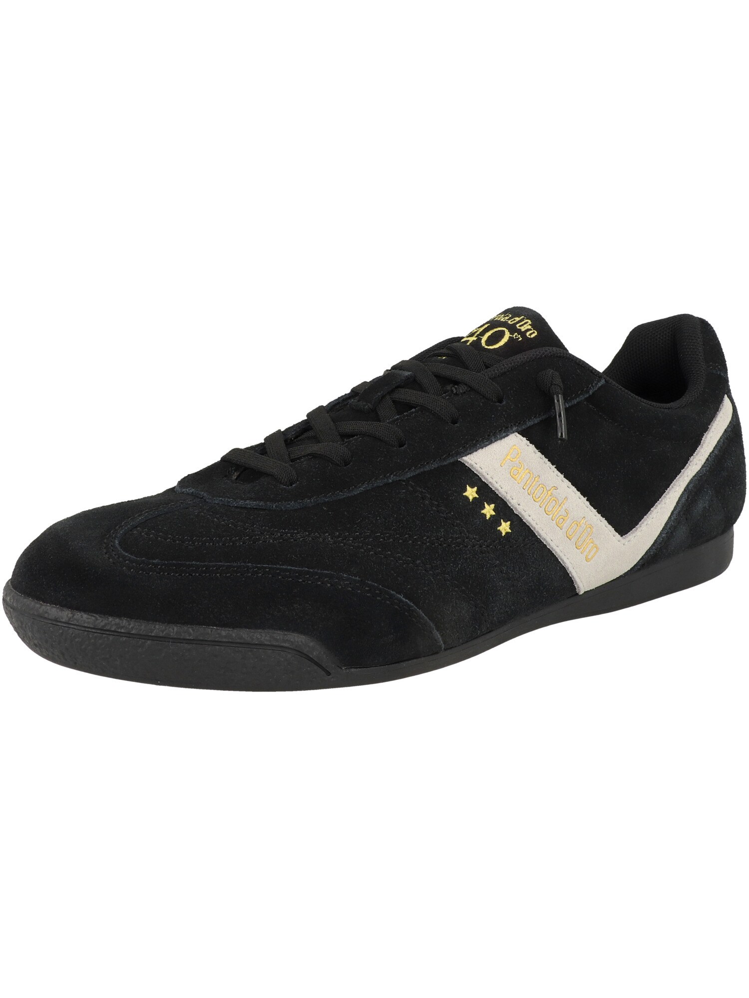 PANTOFOLA D'ORO Zapatillas deportivas bajas 'Vasto Race' beige / negro