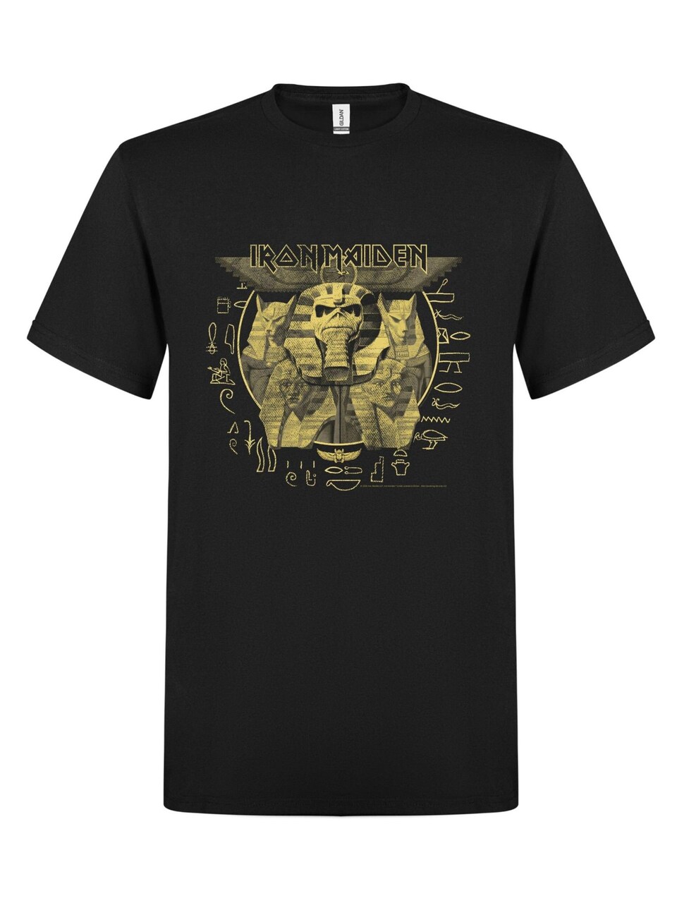 T-shirt 'Iron Maiden Powerslave HieroglyphCircle T-Shirt'