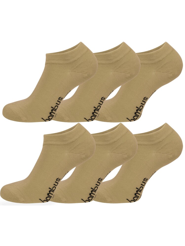 normani Socken Damen Größe 47/50 beige / schwarz
