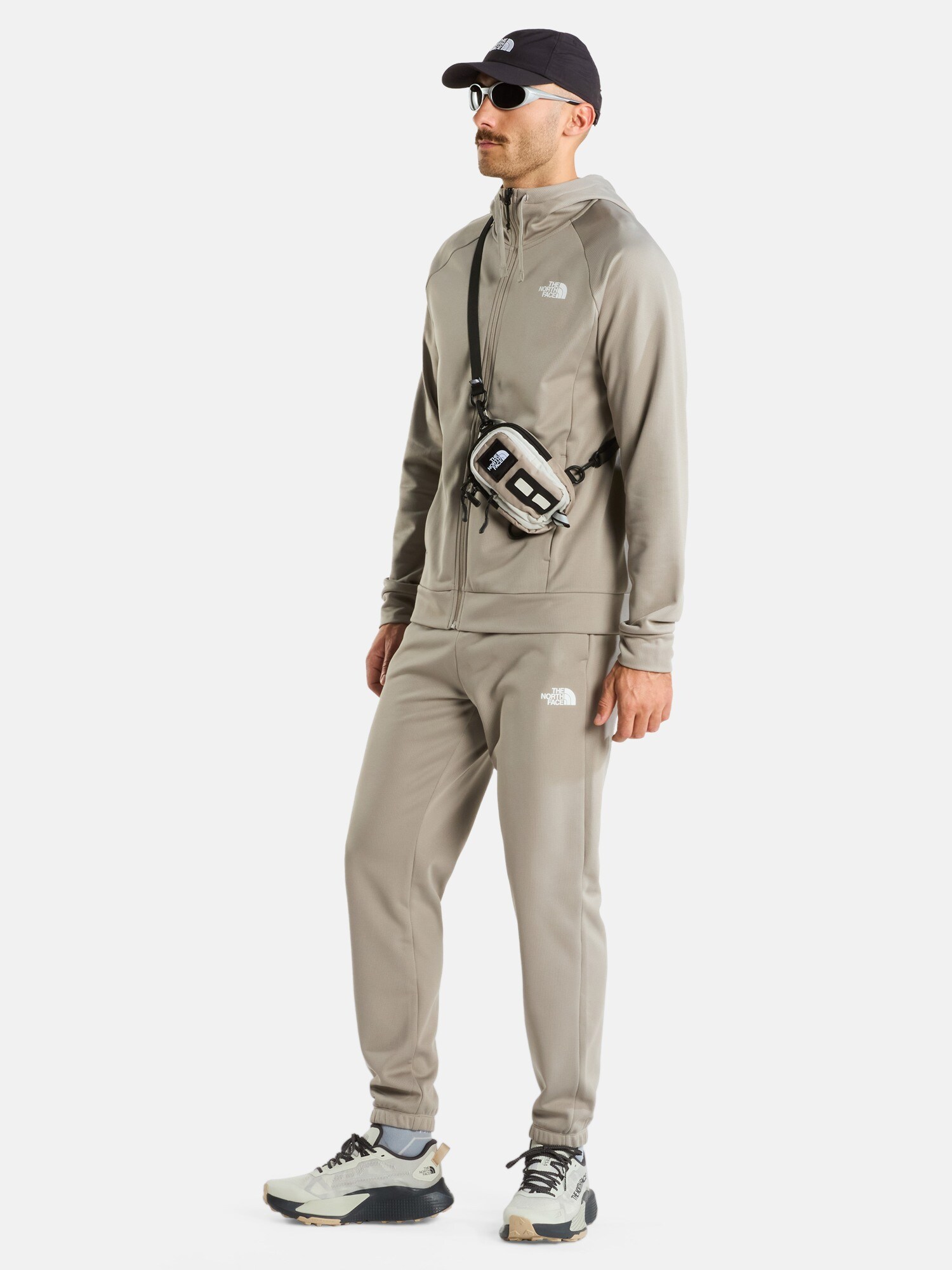 THE NORTH FACE Pantalón 'M REAXION 2.0  '  marrón claro / blanco – imagen 4