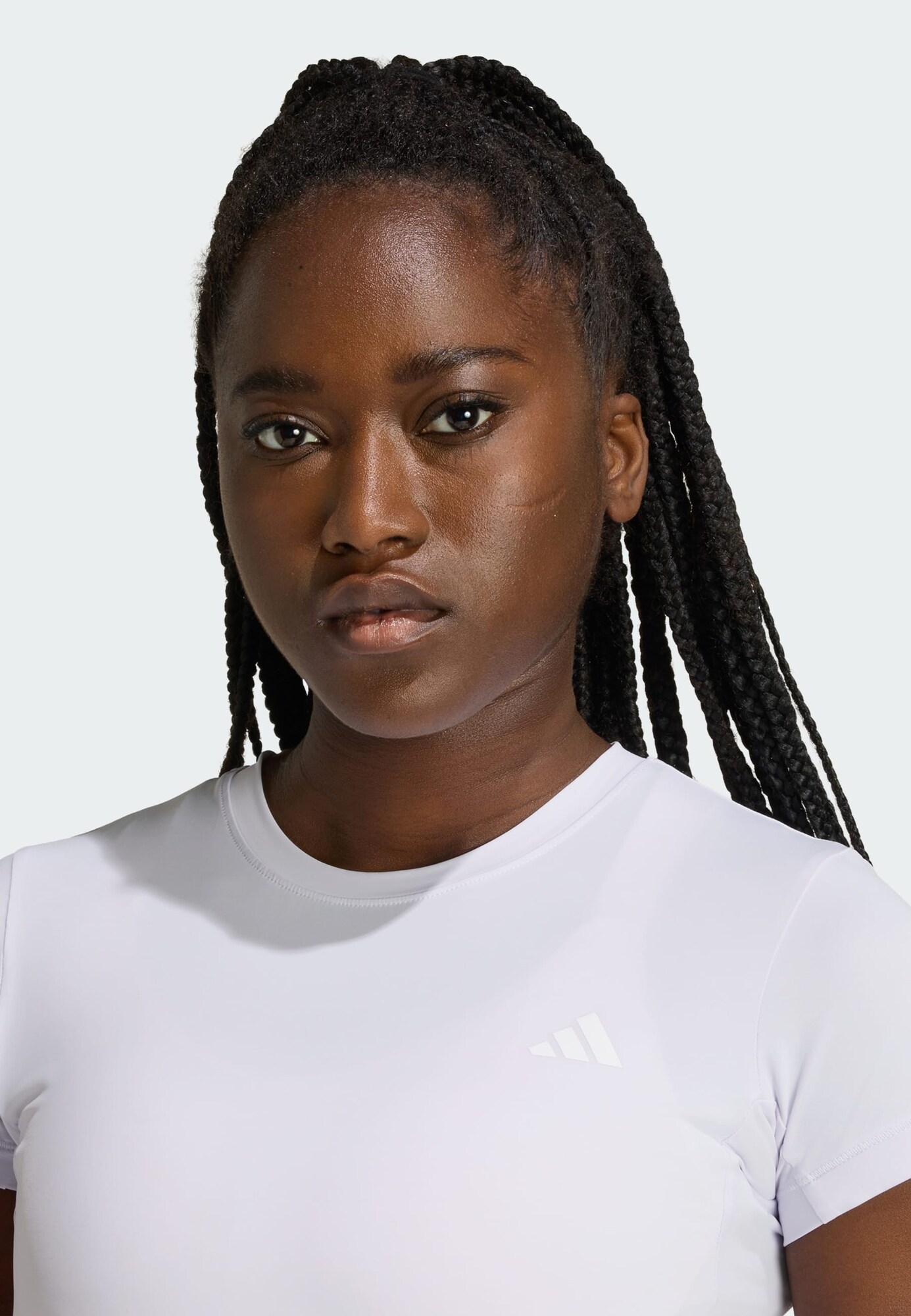 ADIDAS PERFORMANCE Camiseta funcional 'PWR ESS'  blanco / offwhite – imagen 4