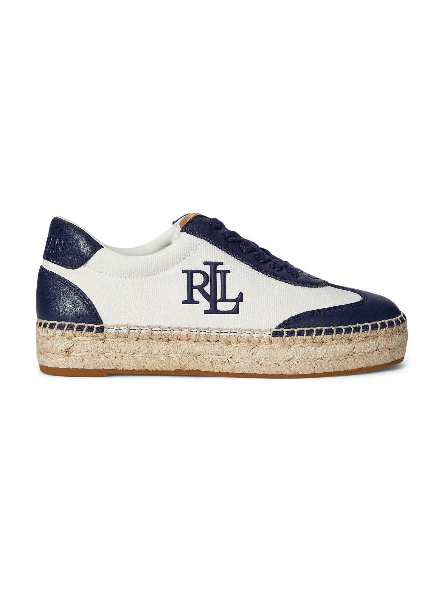 Lauren Ralph Lauren Sneaker low LUIZE  ecru / bleumarin
