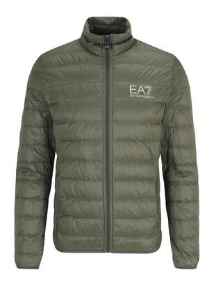 EA7 Emporio Armani Winterjas Kaki / Wit