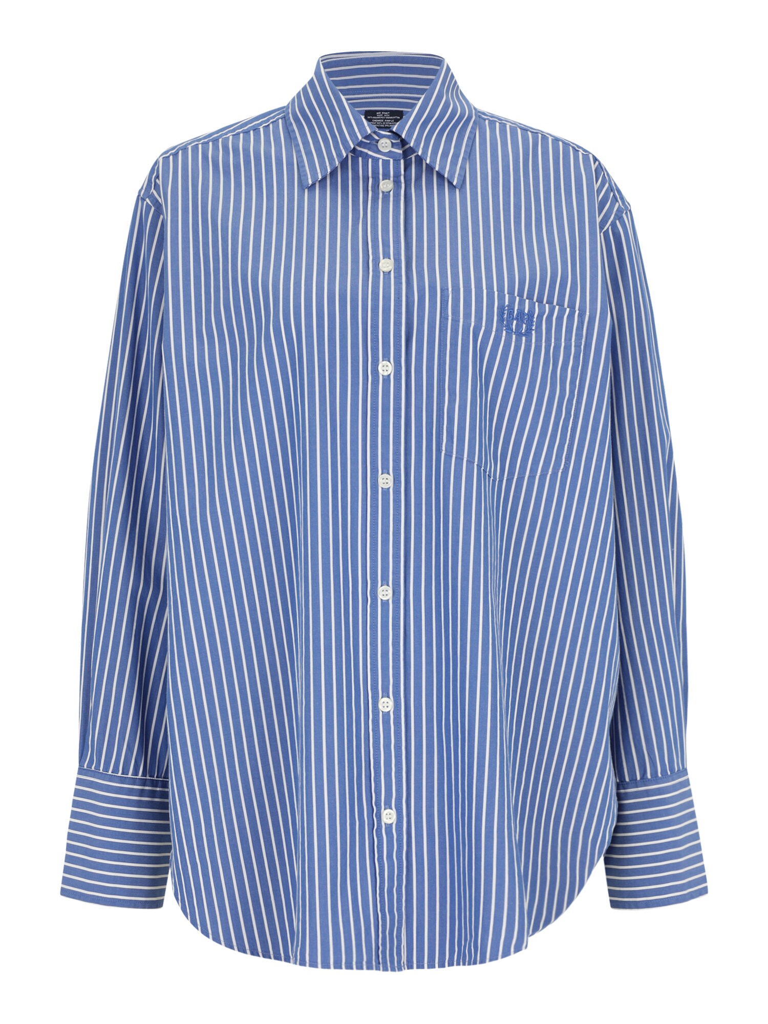 Gap Tall Blúz  kék farmer / fehér akciós termékkép 1