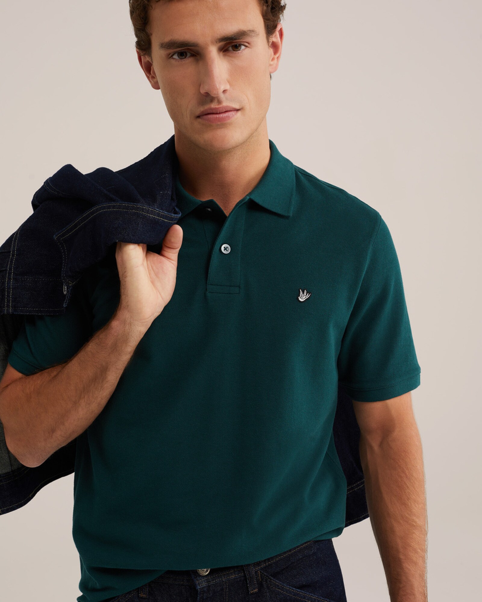 WE Fashion Tričko  tmavozelená (obrázok 5)