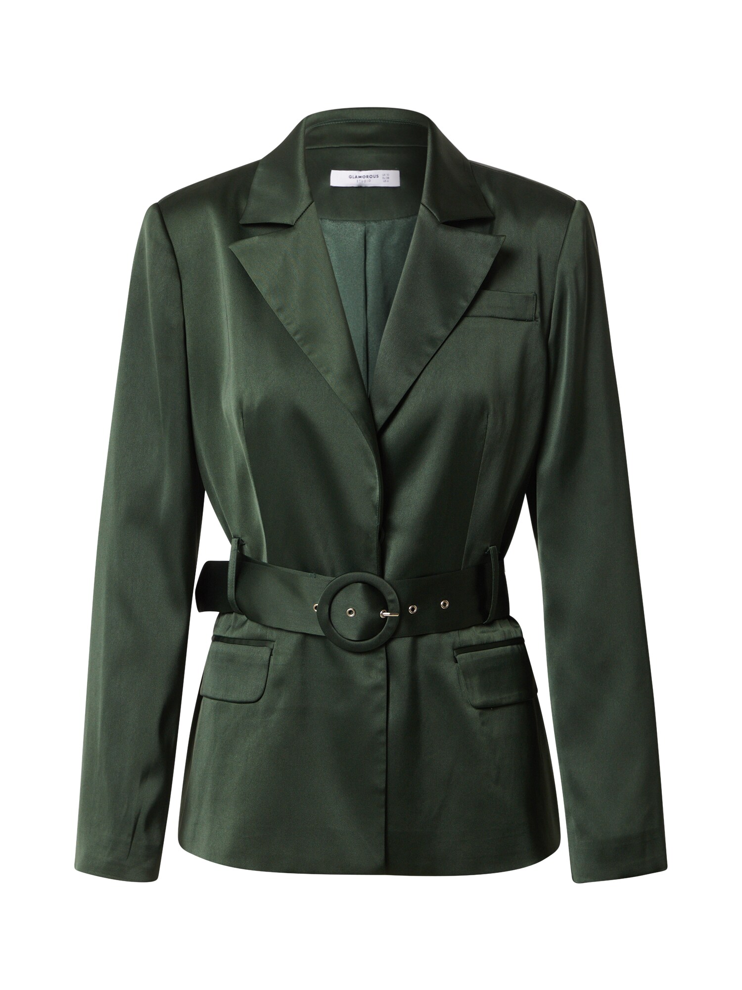 GLAMOROUS Blazer švarkas  tamsiai žalia