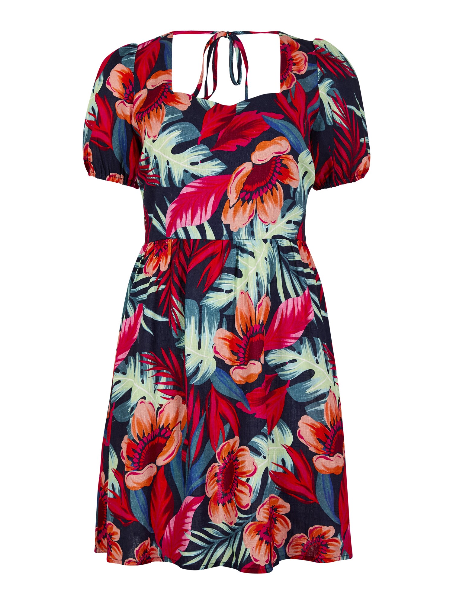 Apricot Jurk ' ' Fuchsia