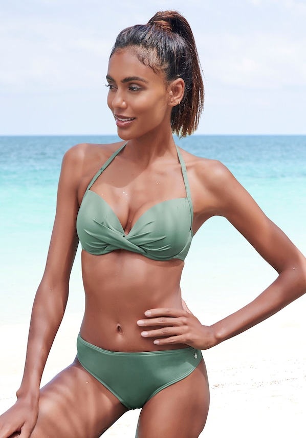 s.Oliver, Bikini nadrágok, zöld, 3 kép a 3 közül