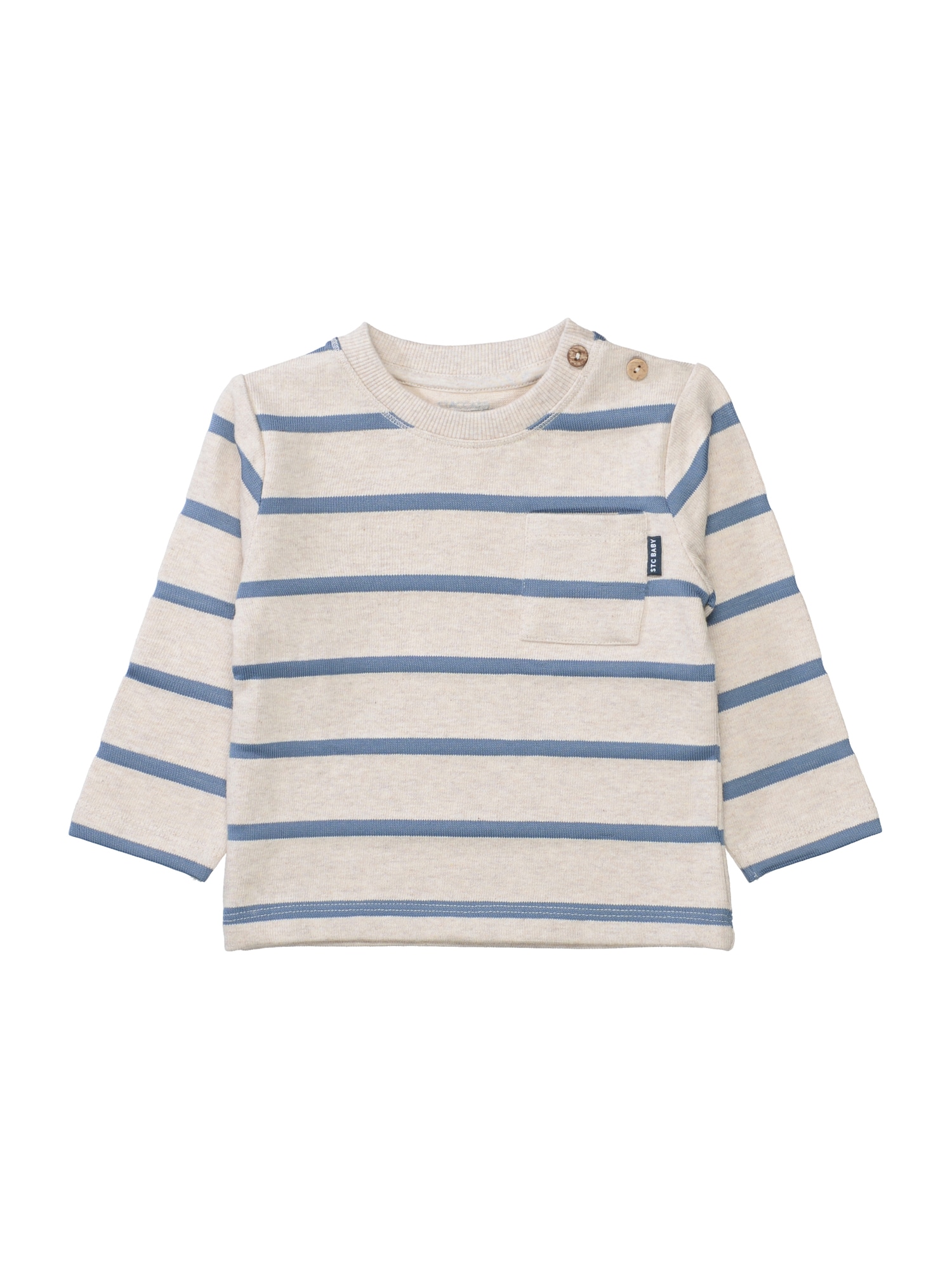STACCATO Tricou  ecru / safir