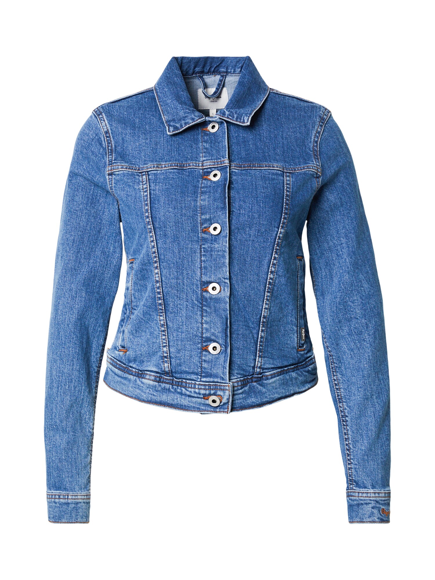 Pepe Jeans Prechodná bunda  modrá denim