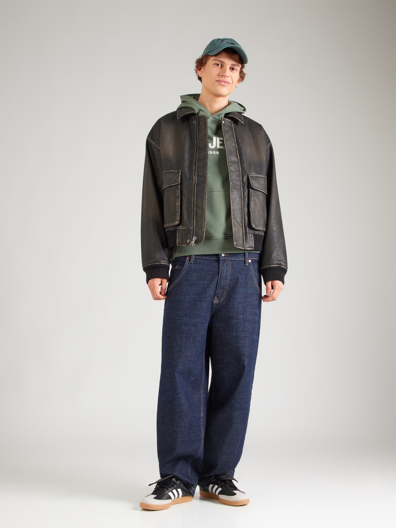 Pepe Jeans Sudadera verde / blanco – imagen 4