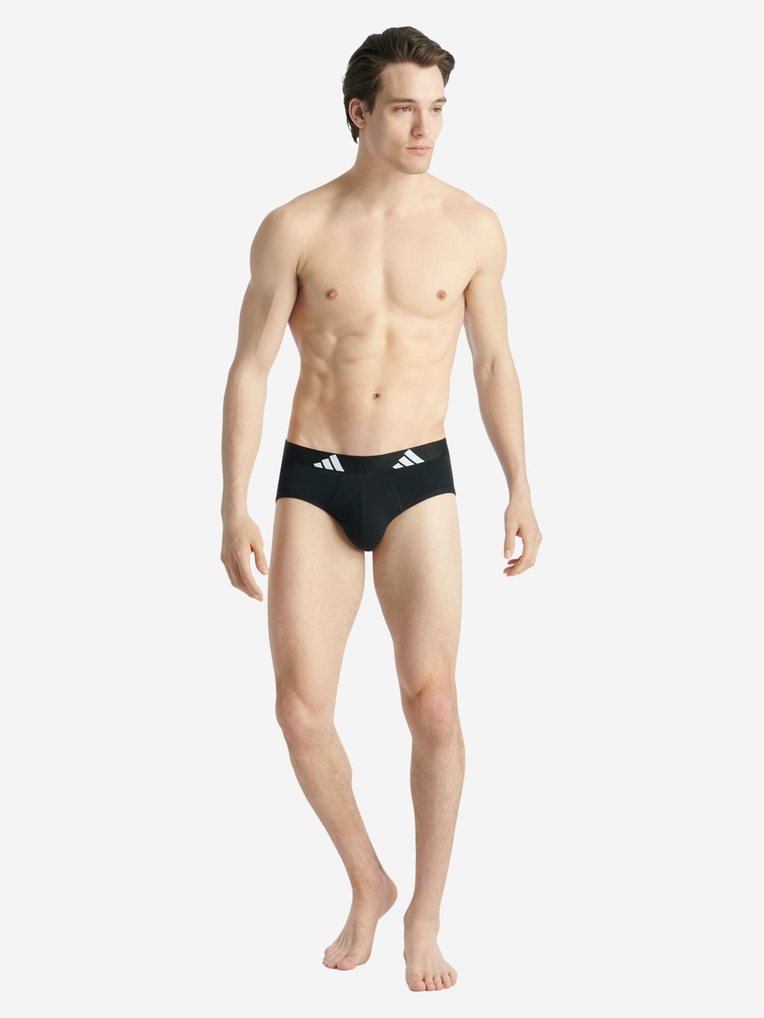 ADIDAS SPORTSWEAR Braga 'Active Flex Cotton'  negro / blanco – imagen 8