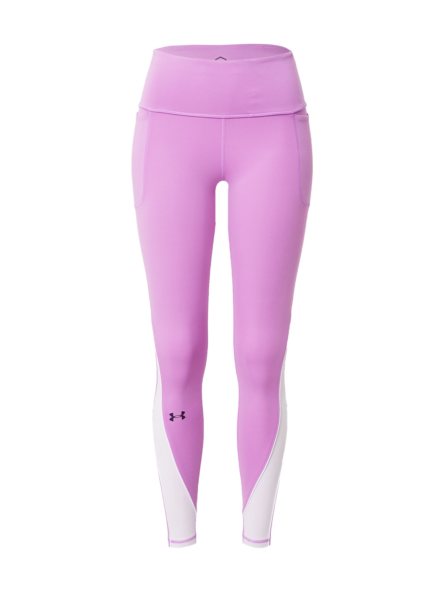 UNDER ARMOUR Sportinės kelnės 'Rush'  purpurinė / balta