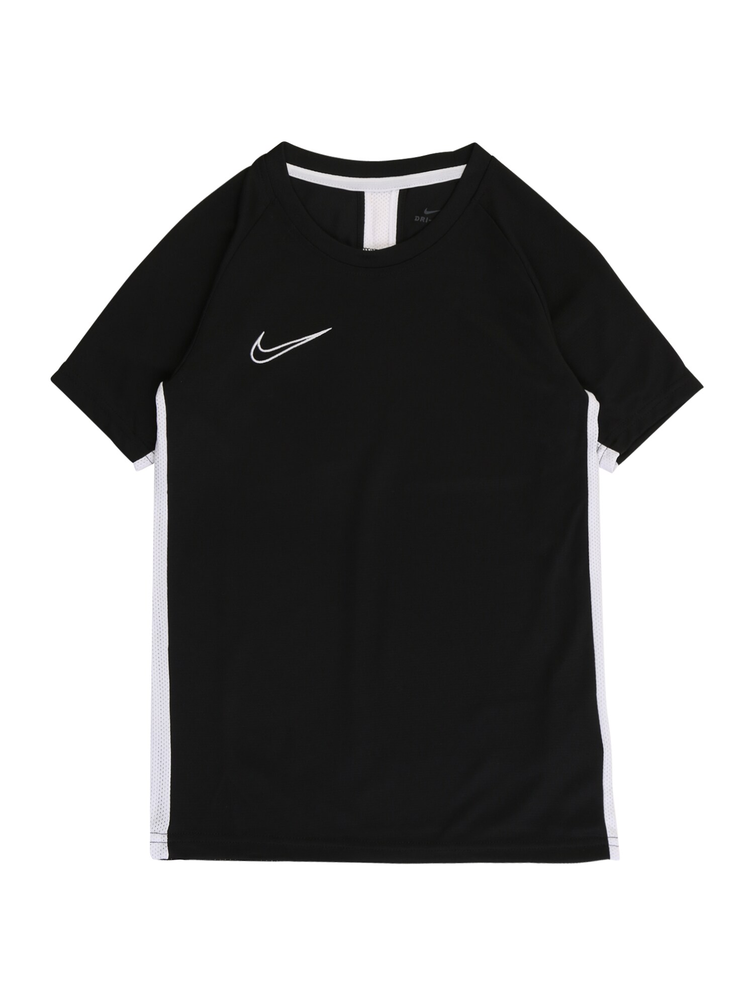 NIKE Sportiniai marškinėliai 'Academy'  juoda / balta