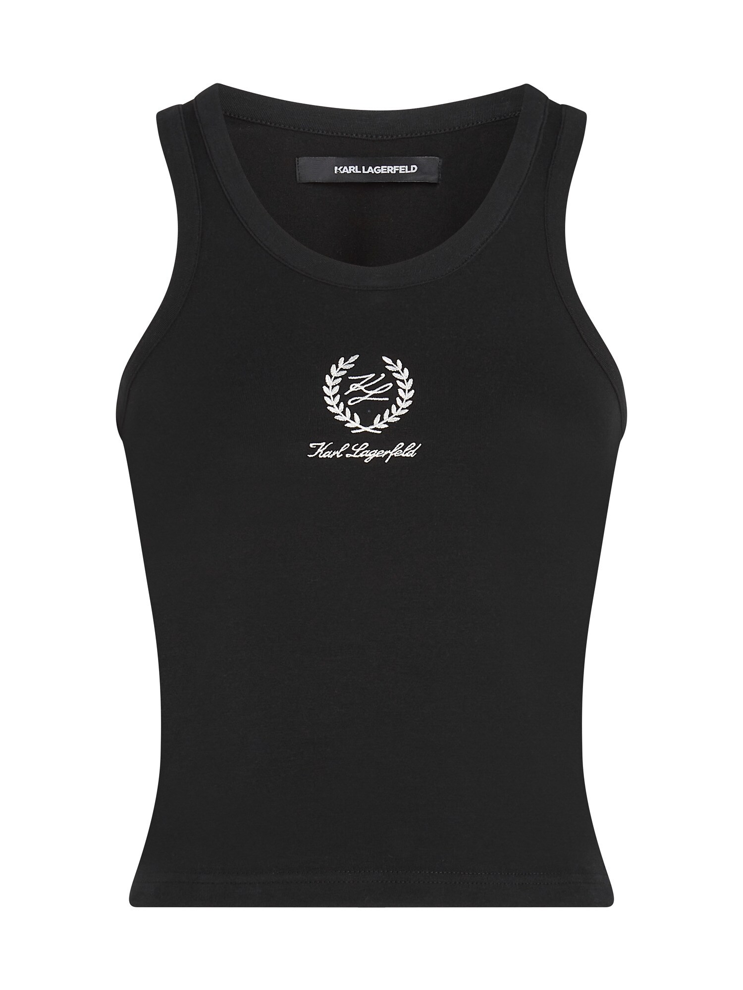 Karl Lagerfeld Top Hotel  negru / alb