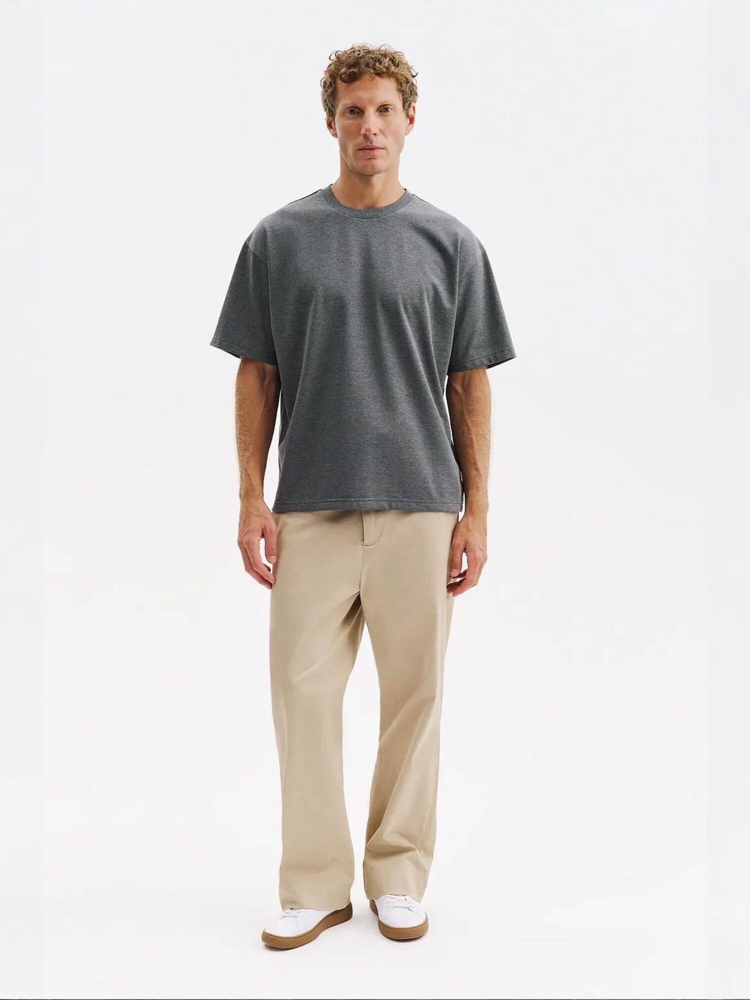 Giesto Majica 'T-Shirts' antracit siva