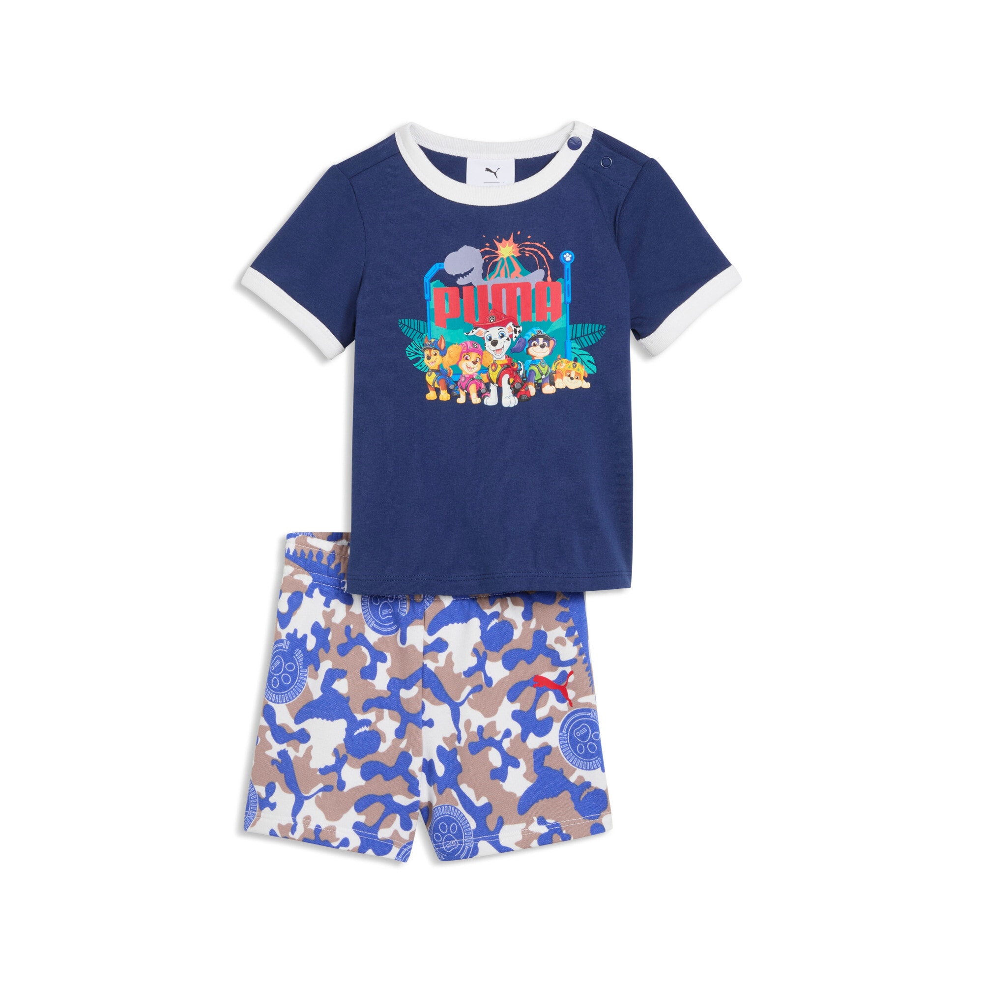 PUMA Set  námornícka modrá / hnedá / červená / biela