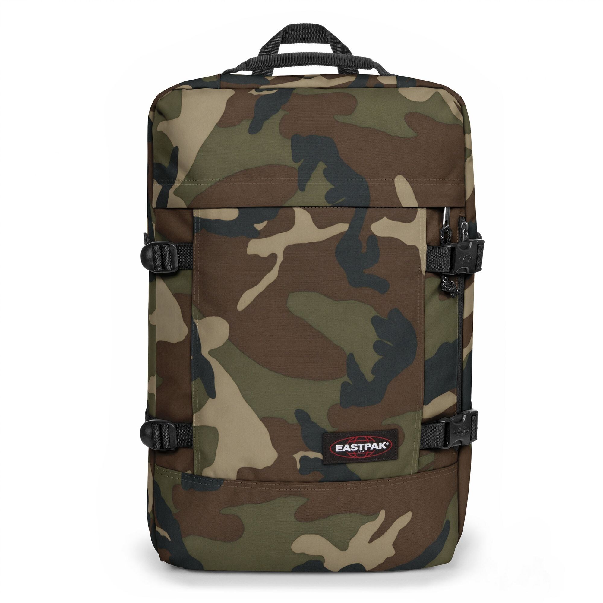 EASTPAK Víkendová taška 'Travelpack'  béžová / tmavomodrá / kaki