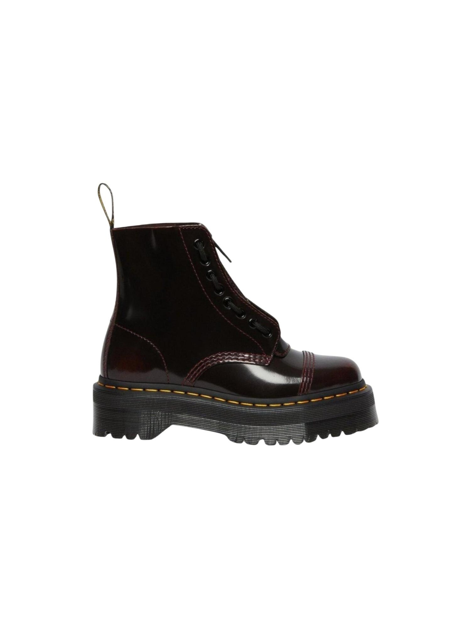 Dr Martens Botas Planas Sinclair Burdeos Chrred – imagen 2