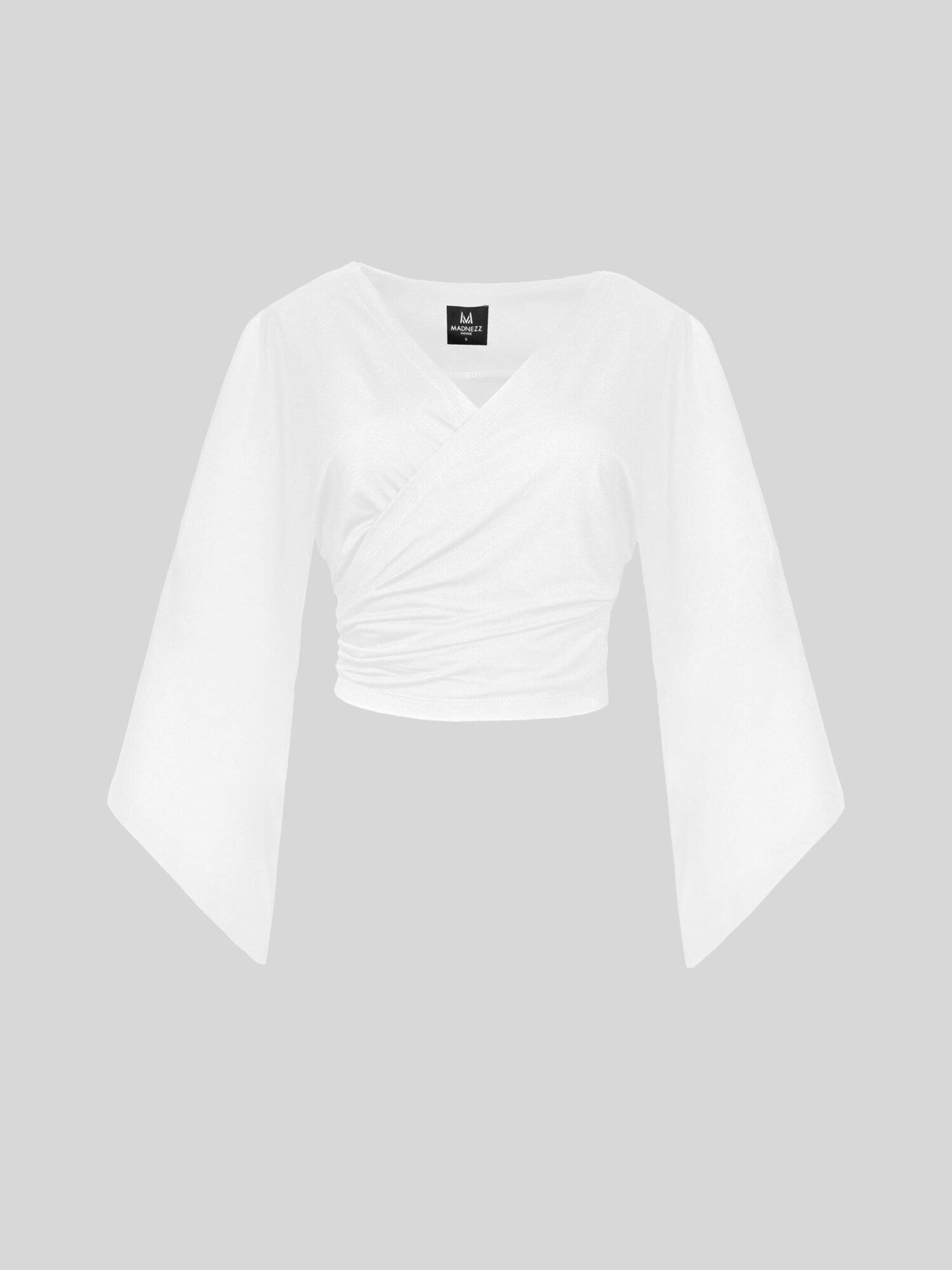 Madnezz House Blusa  blanco natural