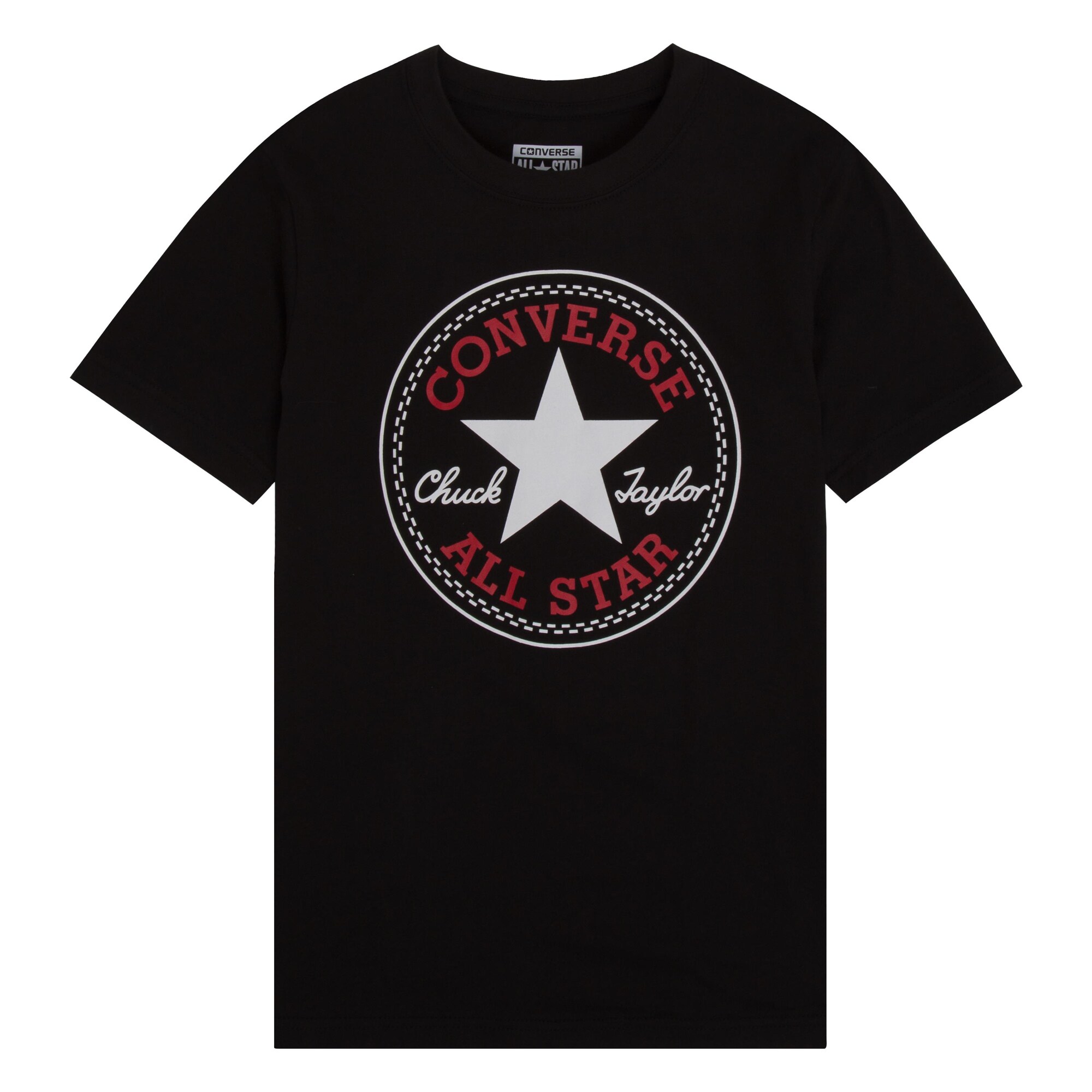 CONVERSE Tricou Chuck  roșu / negru / alb