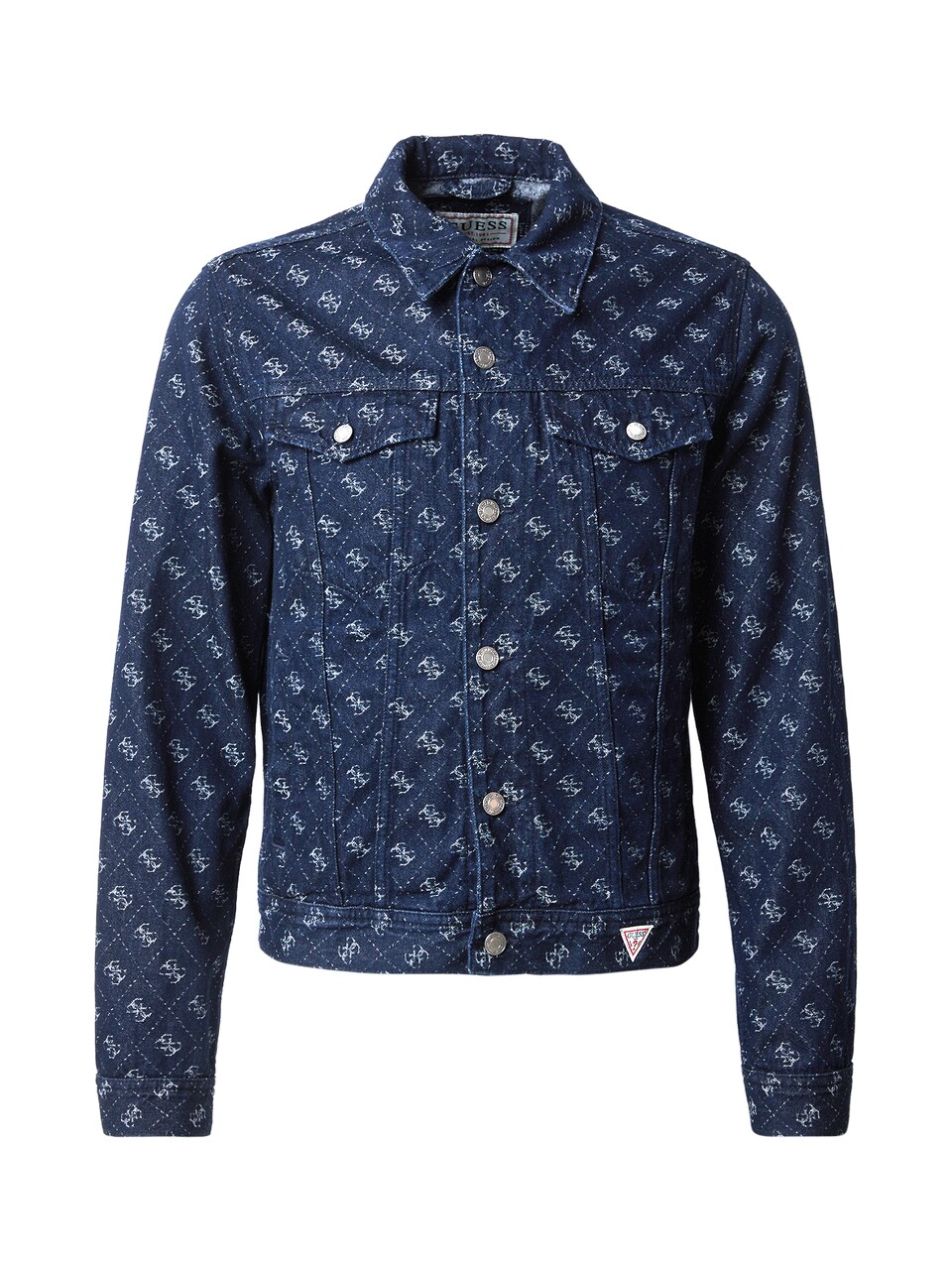 Övergångsjacka blå denim