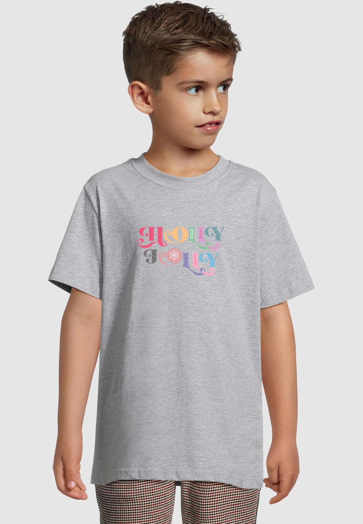 Thumbnail - Shirt 'Christmas Holly Jolly'