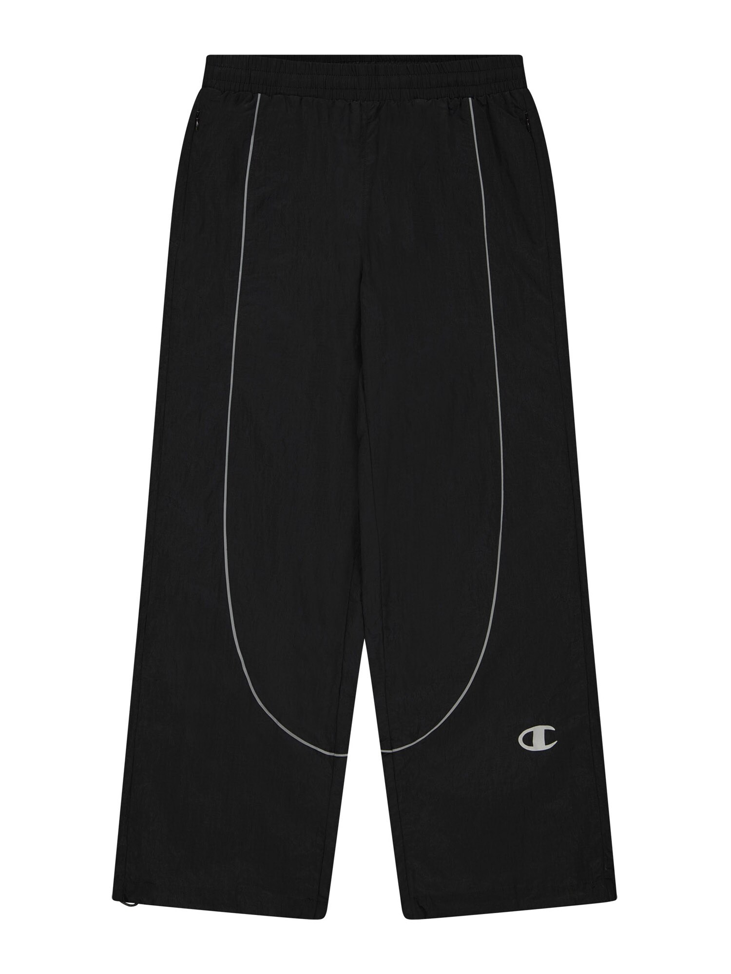 Champion Pantaloni gri / negru