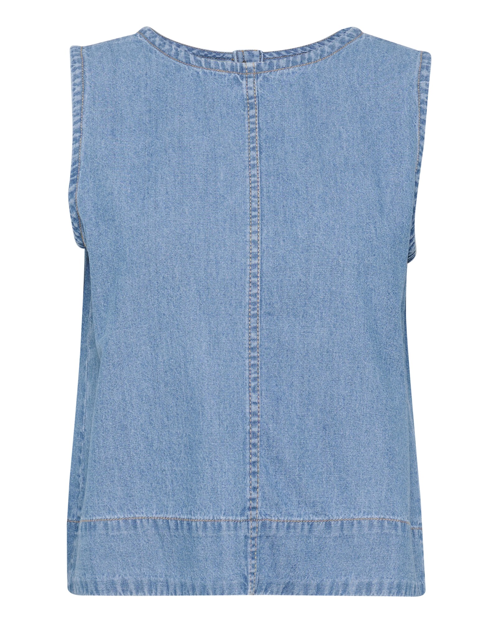 Kaffe Top 'KALuise'  azul cielo